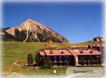 view from Bill's crested butte condo