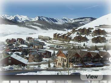 view from Bill's crested butte condo