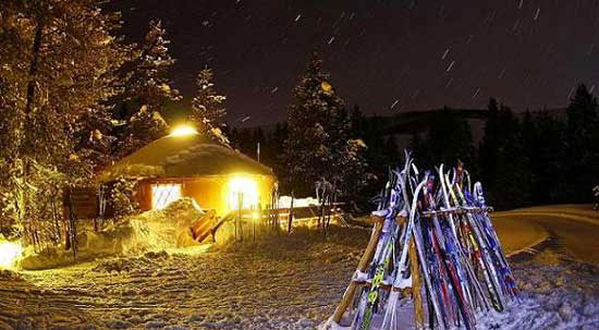 crested butte nordic center yurt