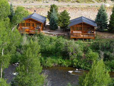 rental cabins in almont, colorado