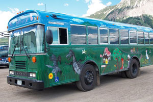 free bus in crested butte